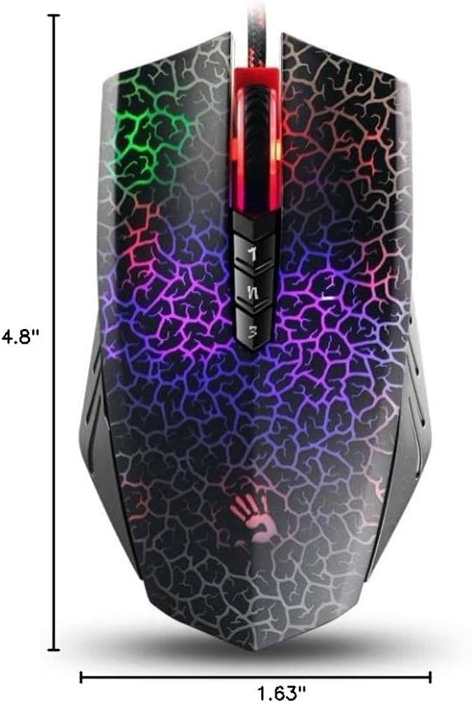 Amazon.com: Bloody Optical Gaming Mouse with Light Strike (LK